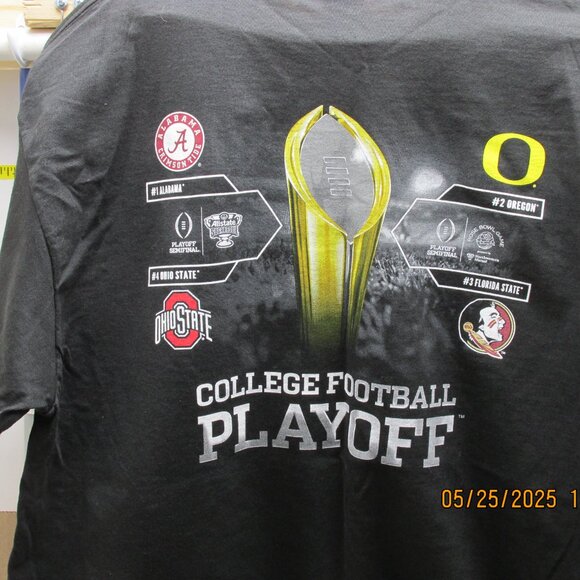 XL NCAA College Football Quest For The Trophy Short Sleeve Shirt-LOC-#098W - Picture 5 of 7